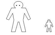 father and son figure