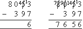 The decomposition method is used with the two steps shown.