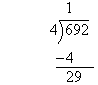 Step 1:  Long division