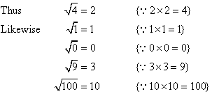 What is the square root of 9?