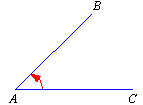 The angle size measures the amount of turn from one arm to the other