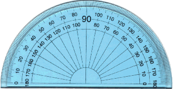 A protractor