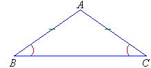 Isosceles triangle