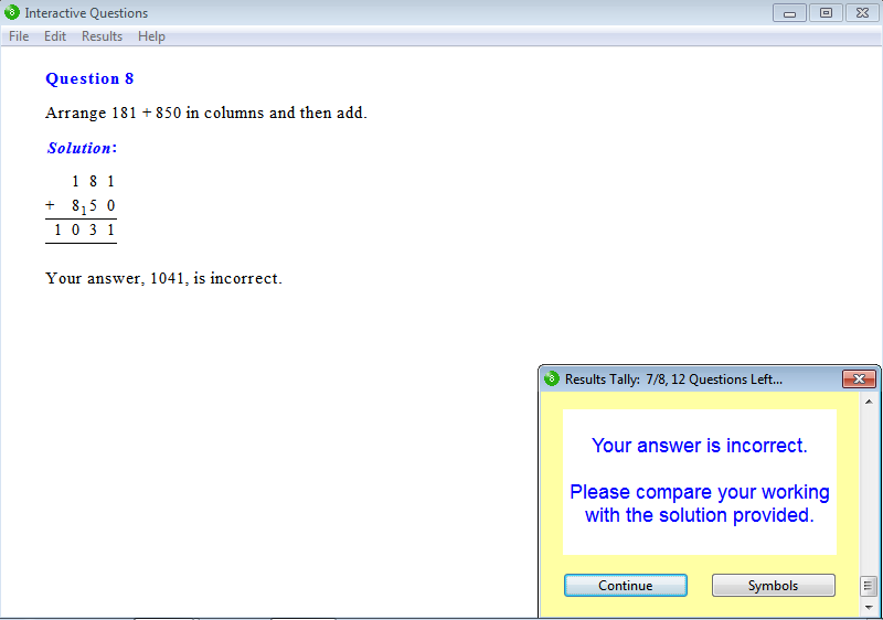 Statistics homework answers year 8