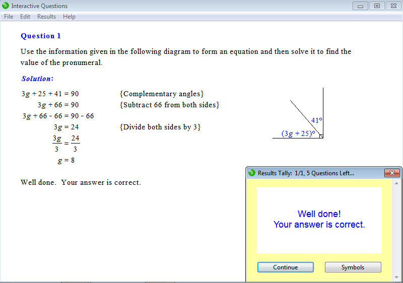 Problem solving algebraic expressions