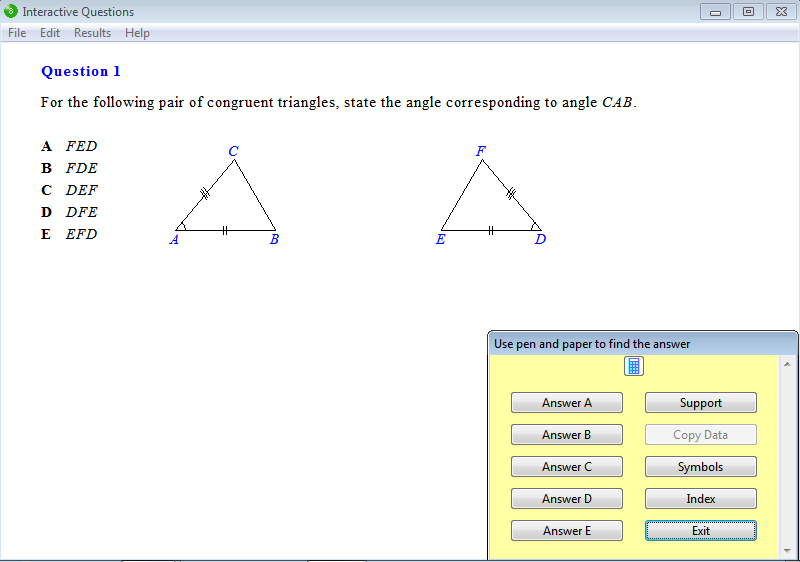 Answers to statistics homework