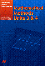 Mathematical Methods Units 3 & 4 Second Edition by G S Rehill and R McAuliffe