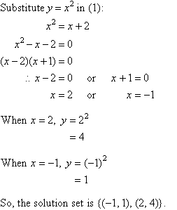 71 LINEAR AND NONLINEAR SYSTEMS OF EQUATIONS