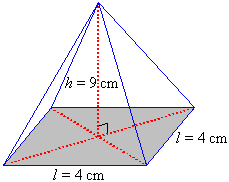 Find The Volume Of A Pyramid With A Square Base - malaypopo Volume Of A Triangular Pyramid Formula