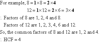 Highest Common Factor