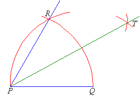 Constructing Angles of 60º, 120º, 30º and 90º